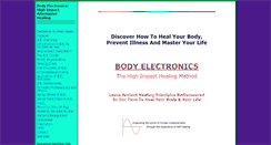 Desktop Screenshot of bodymindhealing.info